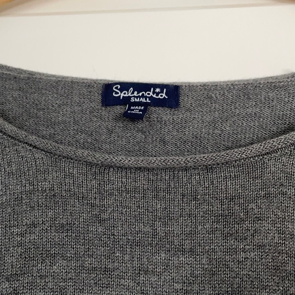 Splendid colour block sweater.  Size small - Picture 2 of 5